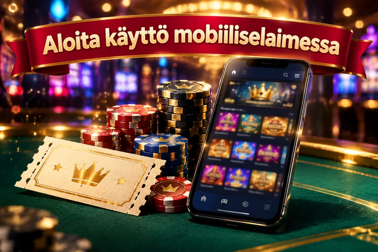 Aloita käyttö mobiiliselaimessa