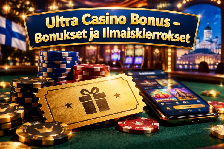 Ultra Casino Bonus - Bonukset ja Ilmaiskierrokset