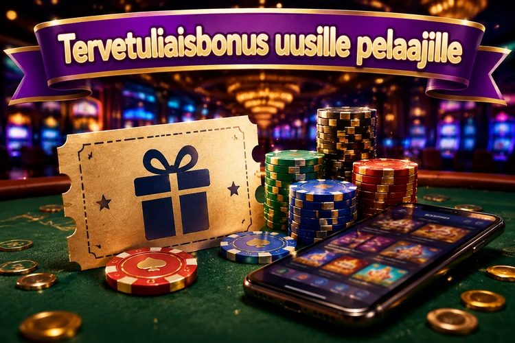 Tervetuliaisbonus uusille pelaajille
