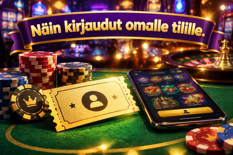 Näin kirjaudut omalle tilille