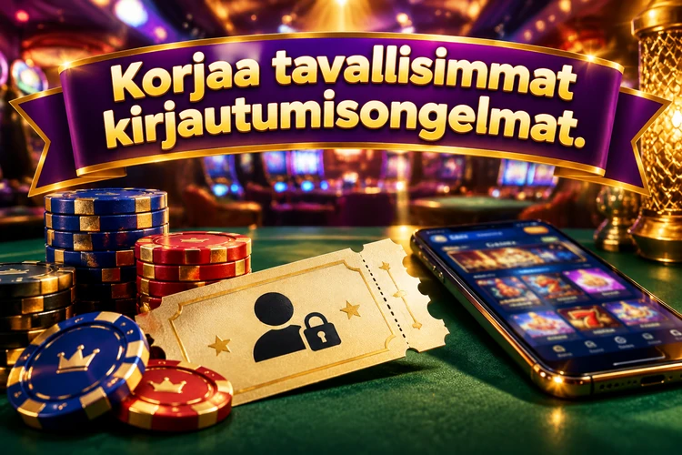 Korjaa tavallisimmat kirjautumisongelmat