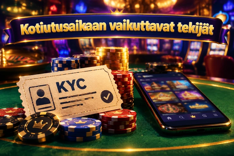 Maksutavat vaikuttavat saapumisaikaan